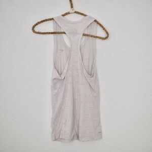 Nike Women's Dri-Fit Sheer Light Weight Pearl White Tank Top - XS